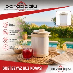 GUBİ BEYAZ BUZ KOVASI