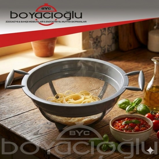 GUBİ PLATİN MAKARNA SÜZGEÇ