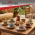 KARACA BALİ 6LI KAHVE FİNCAN TK.