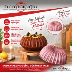 KARACA CAKE PRO DİLİMLİ DÖKÜM KEK KALIBI