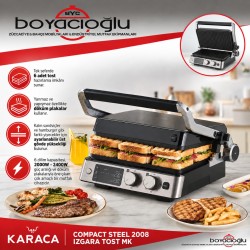 KARACA COMPACT STEEL 2008 IZGARA TOST MK