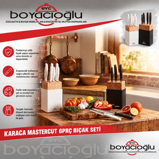 KARACA MASTERCUT 6PRÇ BIÇAK SETİ
