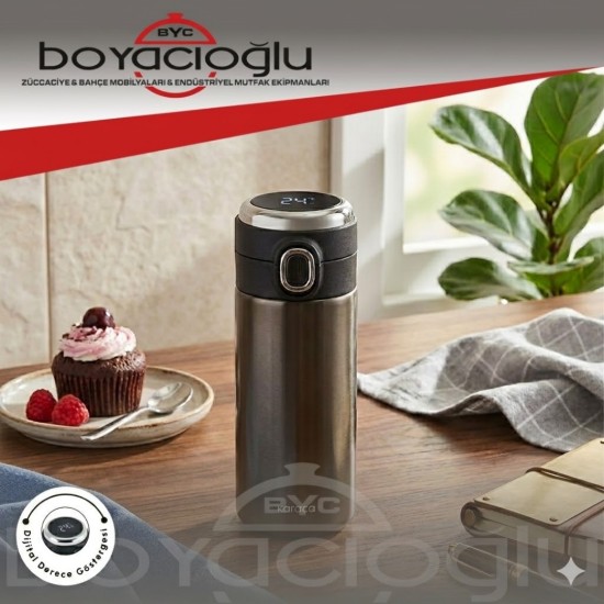 KARACA DARKER ÇELİK MATARA TERMOS 310 ML
