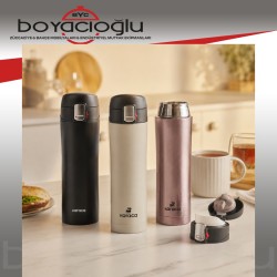 KARACA PLUTON ÇELİK MATARA 450ML