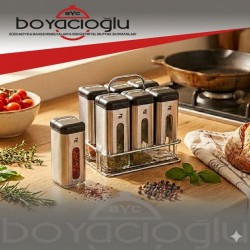 KARACA SHINEX INOX 7PRÇ BAHARAT SETİ