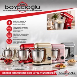 KARACA MASTERMAID CHEF ULTRA STAND MİKSER