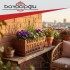 VİOLET 1055 BAMBU 30CM BALKON SAKSI 