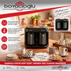 KARACA HATIR HÜP DÜET AROMA İKİLİ KAHVE MAKİNESİ