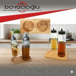 AHŞAP YAĞLIK SİRKELİK STANDI