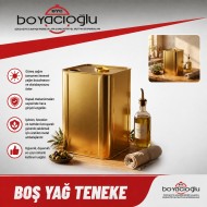 5LT BOŞ YAĞ TENEKE