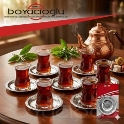 ATLAS METAL ÇAY TABAK 6LI