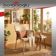 MEVSİM PARİS KOLTUK ECO METAL AYAK -CAPPUÇİNO