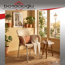 MEVSİM PARİS KOLTUK ECO METAL AYAK -CAPPUÇİNO