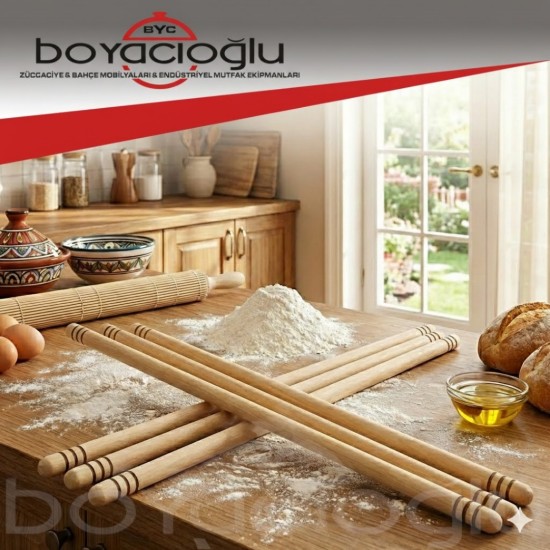 AHŞAP OKLAVA KALIN 50CM