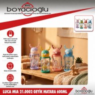 LUCA MIA 21.0002 GEYİK MATARA 600ML
