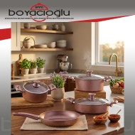 TUNA SEVDE GRANİT BASIK TENCERE 24CM
