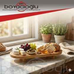 LUCA MIA 22.0024 BAMBU SUNUM TAHTASI