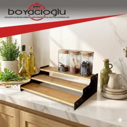 LUCA MİA 22.0036 3 KATLI BAHARATLIK STANDI