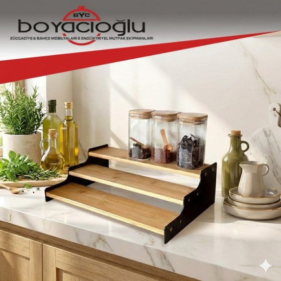 LUCA MİA 22.0036 3 KATLI BAHARATLIK STANDI