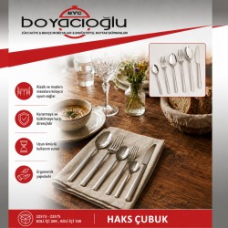 HAKS ÇUBUK YEMEK ÇATAL 6LI