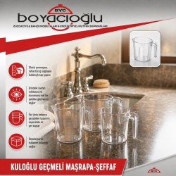 KULOĞLU GEÇMELİ MAŞRAPA-ŞEFFAF