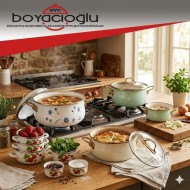 NETLON EMAYE GÜVEÇ TENCERE DÖKME 20CM