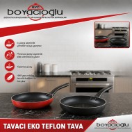 TAVACI EKO TEFLON TAVA 24CM
