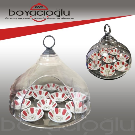 AKRİLİK KAPALI TERAZİ 30CM