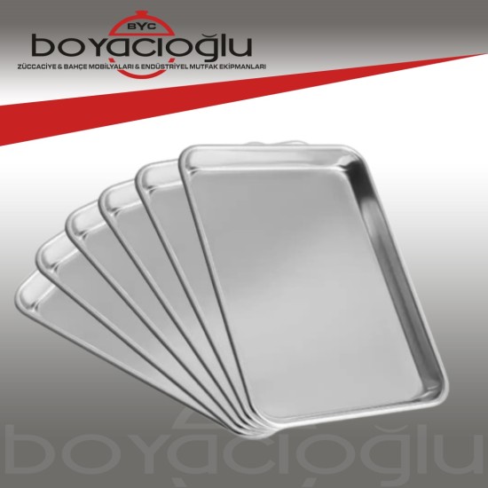 ALÜMİNYUM PASTANE TEPSİSİ 53X65 ALÜMİNYUM PASTANE TEPSİSİ 53X65