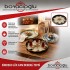 SİMDEKO LÜX CAM DESENLİ TEPSİ
