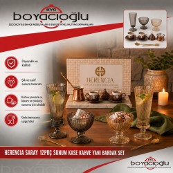 HERENCİA SARAY 12PRÇ SUNUM KASE KAHVE YANI BARDAK SET