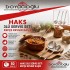 HAKS 3LÜ SERVİS SETİ KEPÇE KEVGİR KAŞIK
