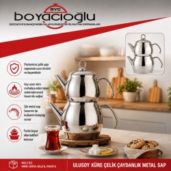 ULUSOY KÜRE ÇELİK ÇAYDANLIK MİNİ METAL SAP