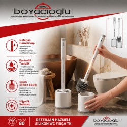 DETERJAN HAZNELİ SİLİKON WC FIRÇA TK