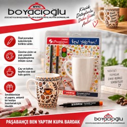 PAŞABAHÇE BEN YAPTIM KUPA BARDAK
