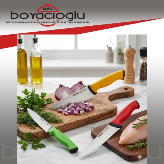 PİRGE 34104 DUO KASAP BIÇAK 4NO 21CM 
