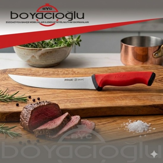 PİRGE 34621 DUO ET DOĞRAMA BIÇAĞI KIVRIK 21CM