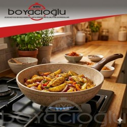 GÜLSAN SAFRAN GRANİT TAVA 30CM