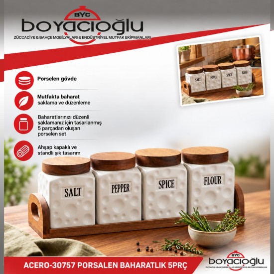 ACERO-30757 PORSALEN BAHARATLIK 5PRÇ