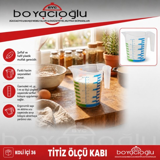 TİTİZ AP-9060 ÖLÇÜ KABI 1LT