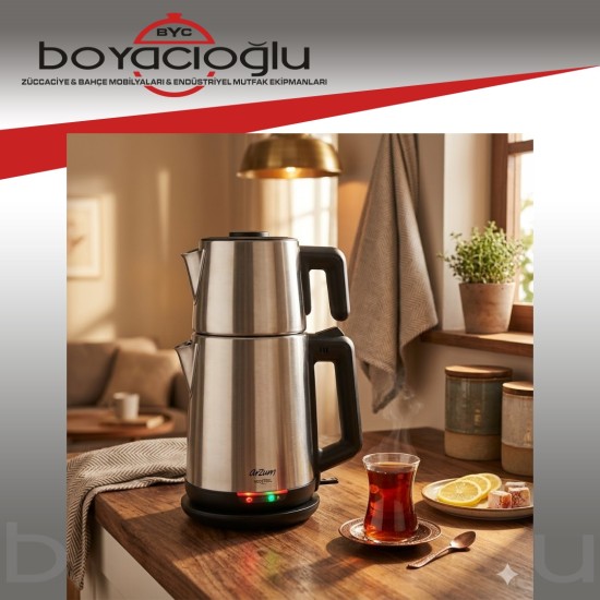ARZUM AR3158 NEOSTEEL ÇAY MAKİNESİ