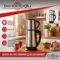 AVESTA AVI-1053 DEMAVER ÇELİK ÇAY MAKİNESİ