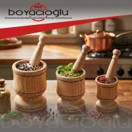 AHŞAP HAVAN ORTA
