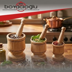 AHŞAP HAVAN ORTA