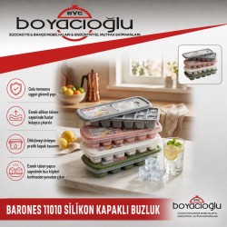 BARONES 11010 SİLİKON KAPAKLI BUZLUK