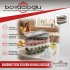 BARONES 11010 SİLİKON KAPAKLI BUZLUK