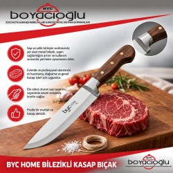 BYC HOME BİLEZİKLİ KASAP BIÇAK NO:3