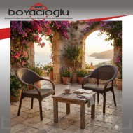 BYC HOME BAMBU KOLTUK-KAHVE
