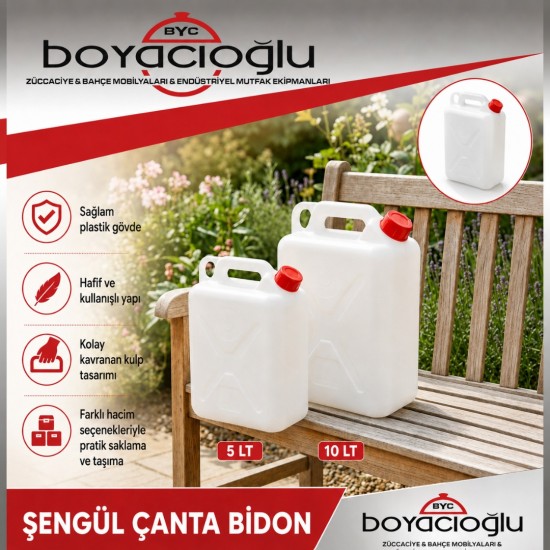 ŞENGÜL ÇANTA BİDON 5LT