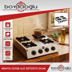 REMTA CEJ28 4LÜ SETÜSTÜ OCAK